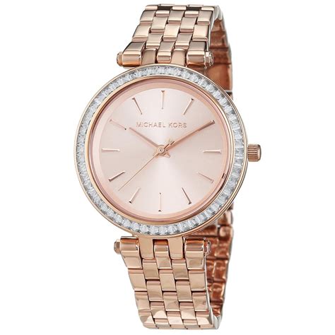 michael kors uhr rosegold mk 3366|Michael Kors Mini Darci Rose Dial Ladies Watch MK3366.